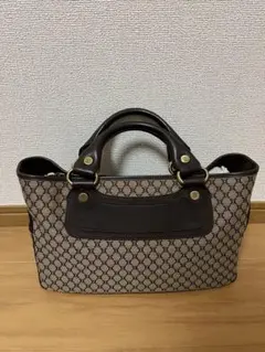 美品✨セリーヌ ブギーバッグ ハンドバッグ マカダム ジャガード 
