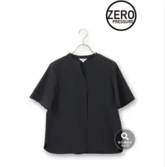 洋服の青山 ZEROプレッシャー 半袖 ネイビーのサムネイル