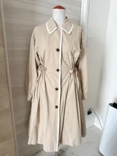 新品　今期新作　アンアナザーアンジェラス　フィント　スプリングコート　グリーン 新品 今期新作 アンアナザーアンジェラス フィント スプリング