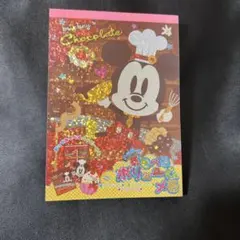 サンスター文具 ミッキー ボリュームメモ チョコレート　シール付きのサムネイル