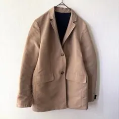 トミーヒルフィガー リバーシブル ジャケットコート紺ベージュTOMMY
