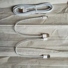 USB-A to Lightningケーブル 3本セット