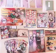 鬼滅の刃 特装版特典 ポストカード クリアファイル 下敷き メモ シール セット