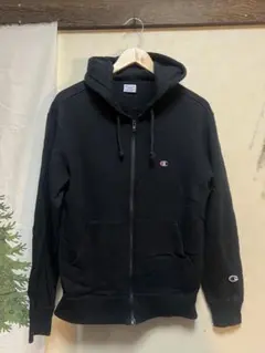 Champion ネイビー ジップアップパーカー