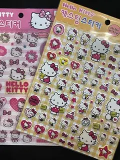 【レア】　公式　ハローキティ　ぷっくりシール