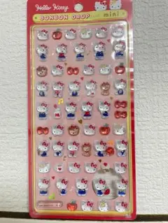 正規品　ハローキティ　ボンボンドロップシールミニ