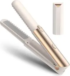 ヘアアイロン ミニストレートヘアアイロン コードレス 2Way 自動電源オフ