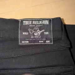 TRUE RELIGION ブラックデニムパンツ33のサムネイル