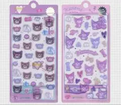 【正規品】ボンボンドロップシール　クロミちゃん　サンリオ　海外限定2枚セット