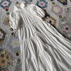 snidel コットンボリュームロングワンピース