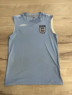 イングランド代表 Umbro アンブロ　水色　ノースリーブ　ユニフォーム　Mのサムネイル
