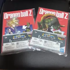 ドラゴンボール 一番くじ 未来への決闘 I賞 キャンバス風ボード 2種セットのサムネイル