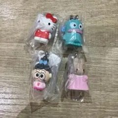 めじるしアクセサリー サンリオキャラクターズオールスターズ 4点セット
