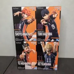 ハイキュー　ポージングフィギュア　日向翔陽　影山飛雄　月島蛍　西谷夕　未開封品