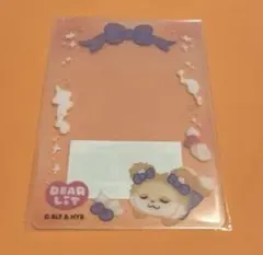 ILLIT DEARLIT モカ特典 透明トレカ①