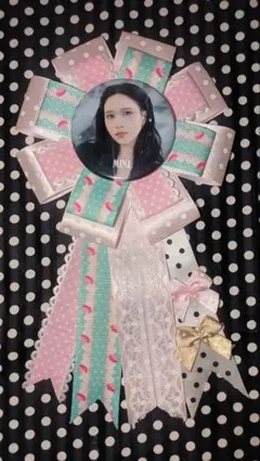 로제트 핸드메이드 위시 코어 코리안 도트 패턴