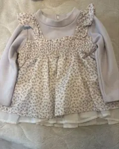プティマイン　花柄チュニック