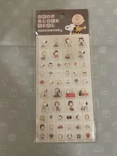 正規品　スヌーピー　タイルシール　ドロップブロックシール　新品未使用