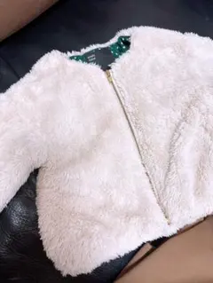 BREEZE ファー素材 ブルゾン 80cm