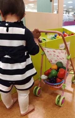 ★値下げ★2点セット★プティマイン★後ろリボン★ボーダーセットアップ★80★