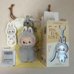 【C】ラブブ LABUBU PIN FOR LOVE ぬいぐるみペンダント