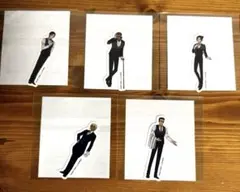 名探偵コナンカフェ セガ ラッキーくじ ステッカー 大和 上原 諸伏 安室 風見