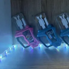 仮面ライダーエグゼイドガシャットDX4つ