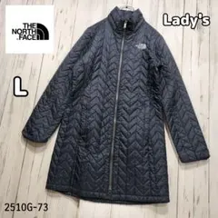 ✩ノースフェイス✩キルティングジャケットコート　レディースL ネイビー