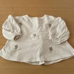 bebe a tete 花柄刺繍 トップス 90サイズ