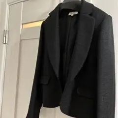 ヴァネッサブリューノ デザインウールジャケット ☆セットアップ商品 