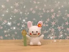 2649】ガラス細工 うさぎ 3色だんご - メルカリ