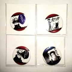 呪術廻戦 コレクション 缶バッジ プチ 伏黒恵 ４種セット