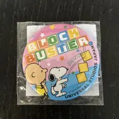 USJのスヌーピーの缶バッチ