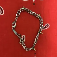 Diesel スパイク付きチェーンブレスレット
