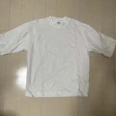 UNIQLO U エアリズムコットンオーバーサイズモックネックT（5分袖）