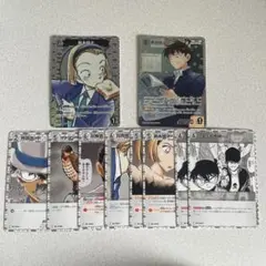 【K様 専用】黒羽快斗SR 鈴木園子SR 信義の絆 レア 名探偵コナン 白