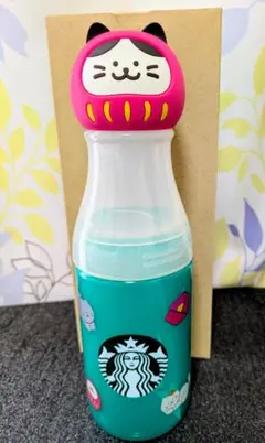 完売品 スタバ まねきねこだるま サニーボトル 500ml 招き猫 縁起物 希少