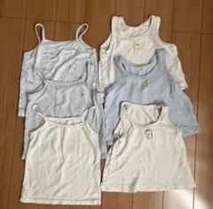肌着　メッシュ　90 タンクトップ　夏服　メッシュ　UNIQLO 西松屋