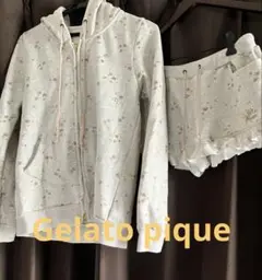Gelato Pique 花柄ルームウェアセット