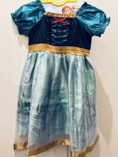 110cm ディズニー アナと雪の女王 アナ　ドレス プリンセス コスチューム