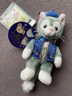ジェラトーニ ☆ディズニーシー15周年 ぬいぐるみバッジ　ダッフィー ぬいば