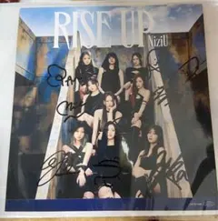 NiziU RISE UP 直筆サイン入りステッカー 抽選5名限定