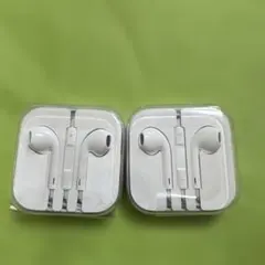 Apple 有線イヤホン 2セット ホワイト