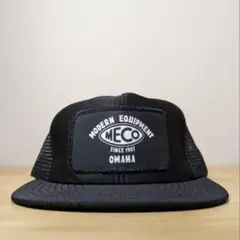 USA製80s-90s デッドストック トラッカー キャップ 企業 ロゴ