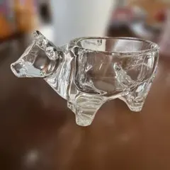 SASAKI CRYSTAL ガラスのどうぶつえん　牛　クリスタルガラスのサムネイル