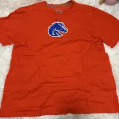 NIKE オレンジ Tシャツ 馬モチーフ XXL