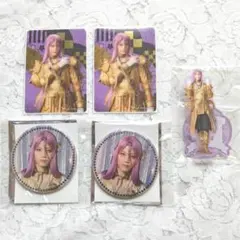 刀ミュ 蜂須賀虎徹 目出度歌誉花舞 十周年 アクスタ カード 缶バッジ