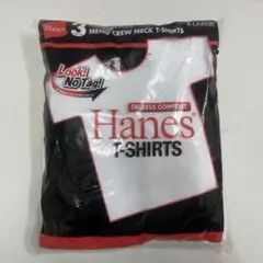 【ラスト1点】　Hanes 100%コットン Tシャツ 3枚セット XL