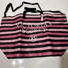 Victoria's Secret ストライプトートバッグ