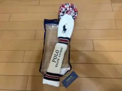【希少】ポロ ラルフローレン ゴルフ ニット ドライバー用ヘッドカバー